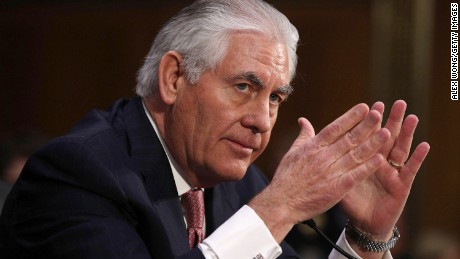 Senate committee approves Tillerson for secretary of state