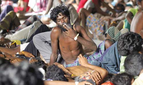  Myanmar blamed for migrant crisis