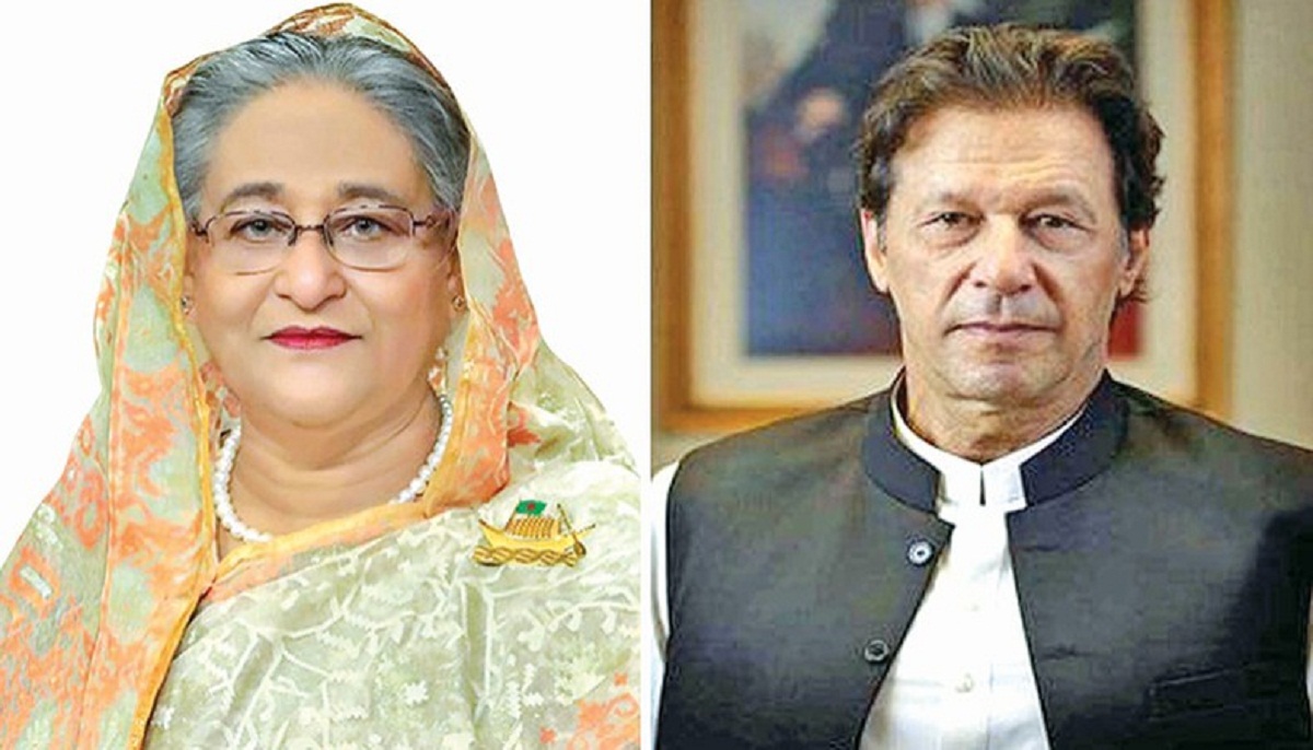 Hasina, Imran talk on regional situation