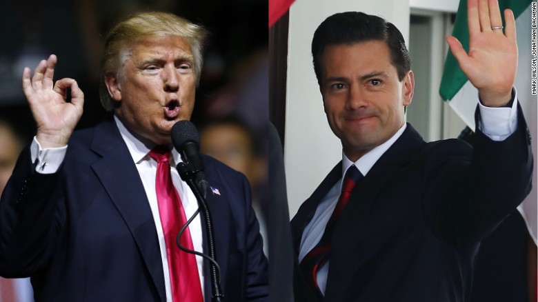 Trump announces surprise meeting with Mexican President