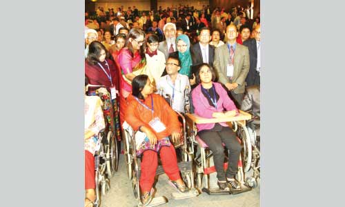 Saima for special plan to reduce disaster risk of disabled 