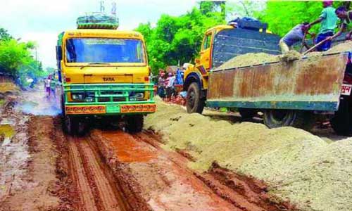 Communication on Rajshahi-Chapainawabganj road suspended