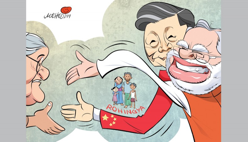 ROHINGYA RETURN India, China apathetic to asking Myanmar to ensure rights