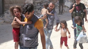 Reports of chemical gas attacks in 2 Syrian cities