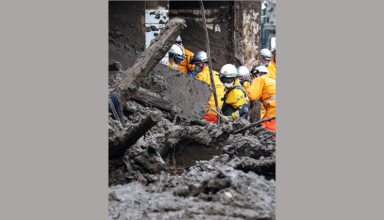 24 survivors unaccounted for in Japan landslide