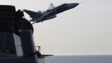 Russia defends close encounter with U.S. Navy missile destroyer