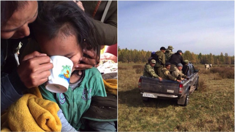 Boy, 3, survives alone for 72 hours in Siberian wilderness