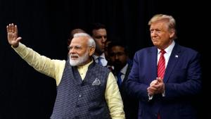 Indian prime minister bills Trump as 'true friend' in White House at Houston rally