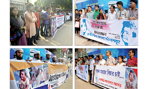 KILLING OF RAJON: Protests rage everywhere Two more accused held