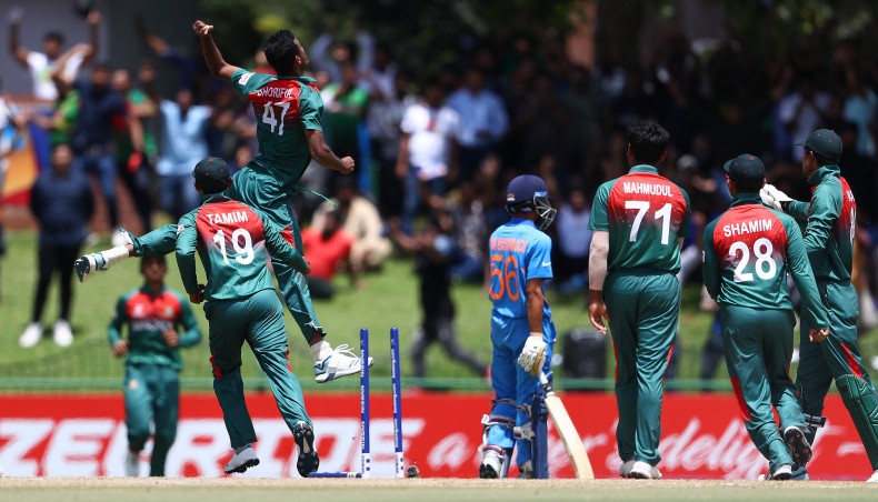  Under-19 World Cup final Spirited Bangladesh bowl out India for 177