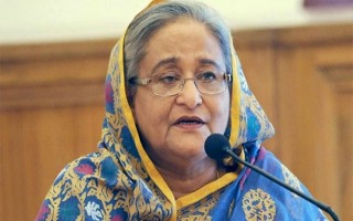 Bangladesh wants to solve Rohingya crisis thru’ discussion, PM reaffirms