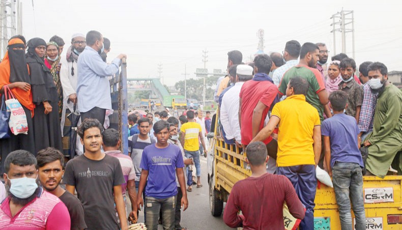 Curbs in 7 dists around Dhaka largely ignored