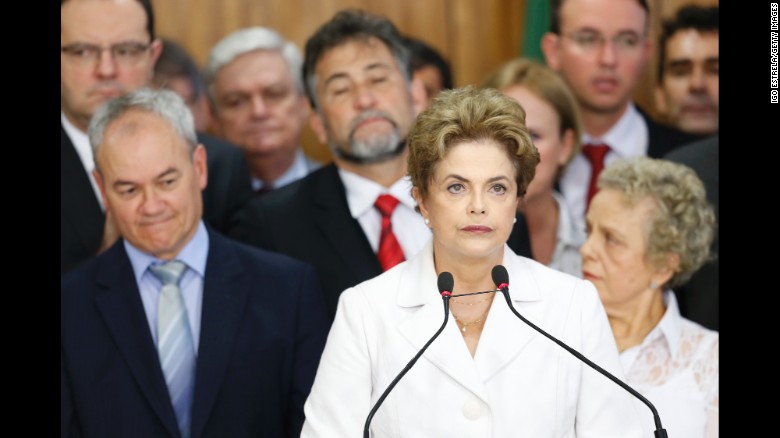 President Dilma Rousseff takes stand in Brazil impeachment trial