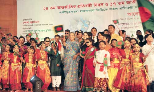 Help physically-challenged people: PM
