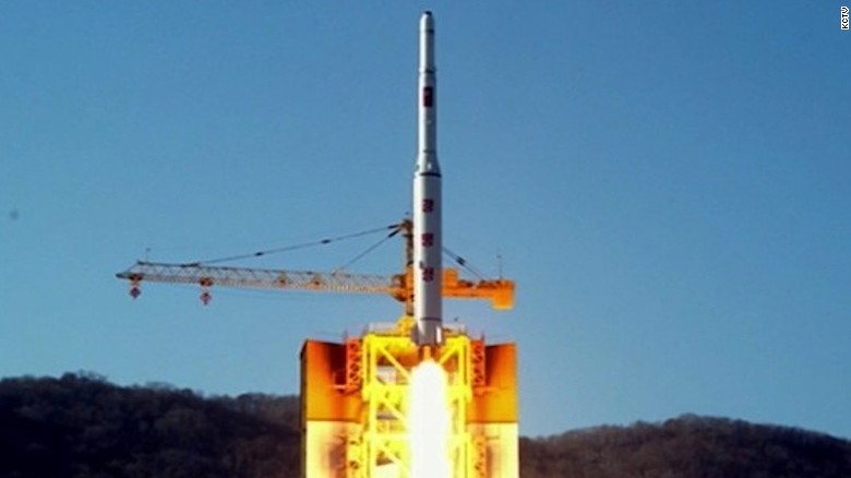 Images emerge of N. Korea booster debris; U.S. official: satellite 'tumbling in orbit'