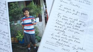 George H.W. Bush secretly sponsored a Filipino child for 10 years. Read some of the letters they sent each other