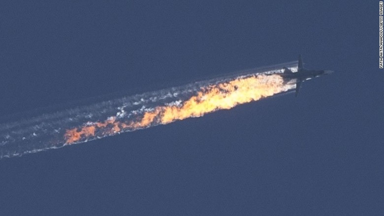 Putin calls jet's downing 'stab in the back'; Turkey says warning ignored