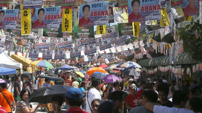 'Duterte Harry' tipped to win as Philippines heads to the polls
