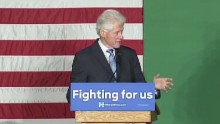 Bill Clinton: Hillary can 'put the awful legacy of the last eight years behind us
