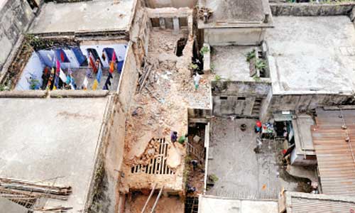 Mughal heritage site demolished in old town