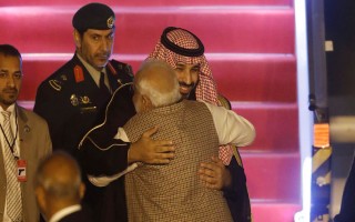 Modi welcomes Saudi crown prince breaking protocol