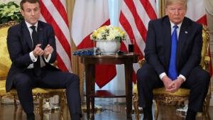 Macron refuses to back down after Trump attack 