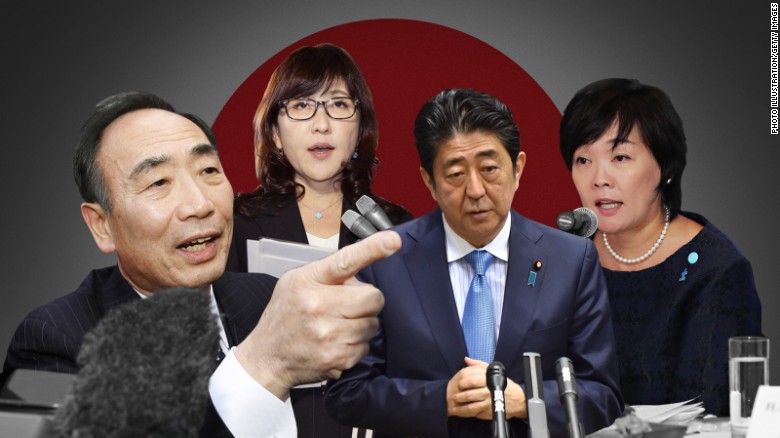 Japan PM Shinzo Abe embroiled in land-sale scandal