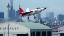 Japan's first stealth fighter jet test: 'extremely stable'