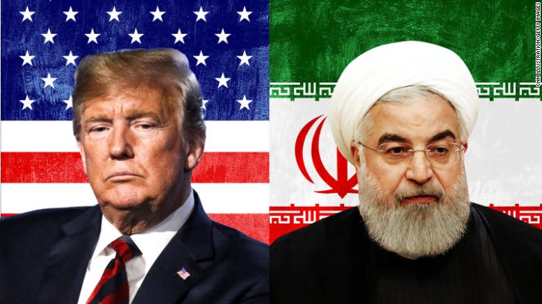 Iran's president says he'll talk to Trump "right now"