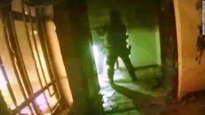 New video shows scenes from raid to free hostages from ISIS
